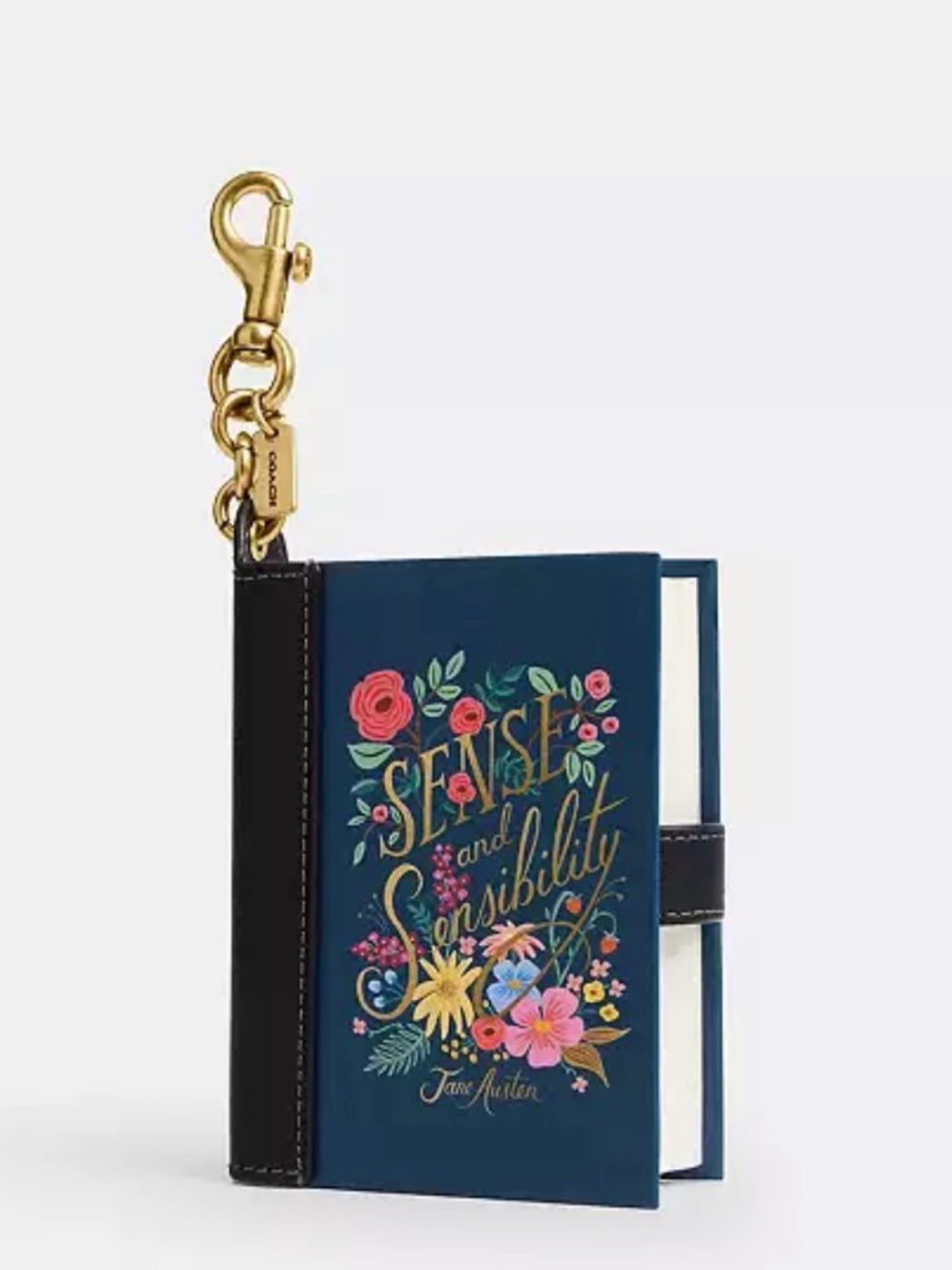 Coach Book Bag Charm - Sense And Sensibility By Jane Austen